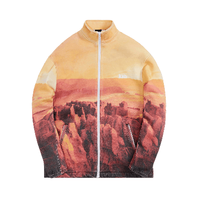 Pre-owned Kith Windsor Track Jacket 'wildfire' In Multi-color