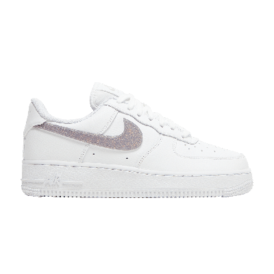 Pre-owned Nike Wmns Air Force 1 Low 'glitter Swoosh - Canyon Purple' In White