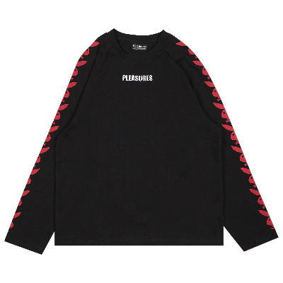 Pre-owned Pleasures Pb Raglan Long-sleeve 'black'