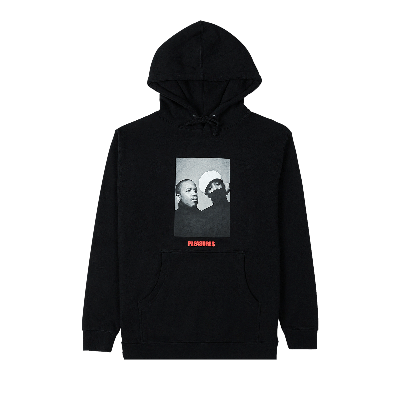 Pre-owned Pleasures Vocabulary Hoodie 'black'