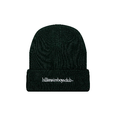 Pre-owned Billionaire Boys Club Nebula Beanie 'botanical Garden' In Green