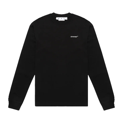 Pre-owned Off-white Caravaggio Arrow Skate Long-sleeve Tee 'black/white'