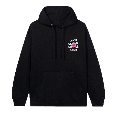 Pre-owned Anti Social Social Club Broken Vase Hoodie 'black'
