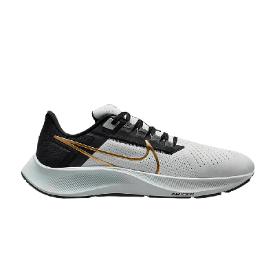 Pre-owned Nike Air Zoom Pegasus 38 'photon Dust Metallic Gold Coin' In Grey
