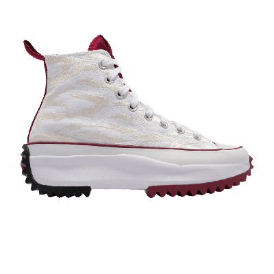 Pre-owned Converse Run Star Hike High 'chinese New Year - White University Red'