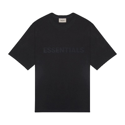 Pre-owned Essentials Fear Of God  T-shirt 'black'