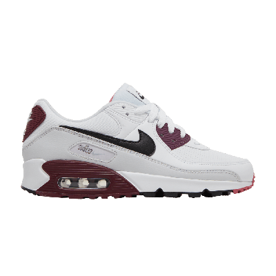 Pre-owned Nike Wmns Air Max 90 'white Dark Beetroot'