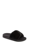 GIVENCHY Genuine Mink Fur Slide Sandal,BE08209806