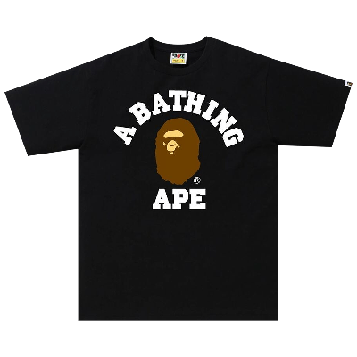 Pre-owned Bape College Tee 'black'