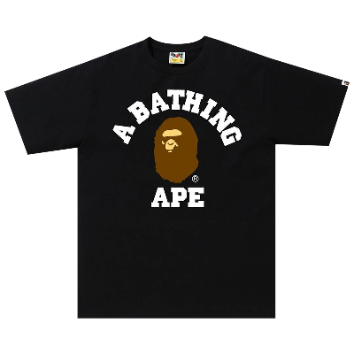 Bape Kids'  College Tee 'black'