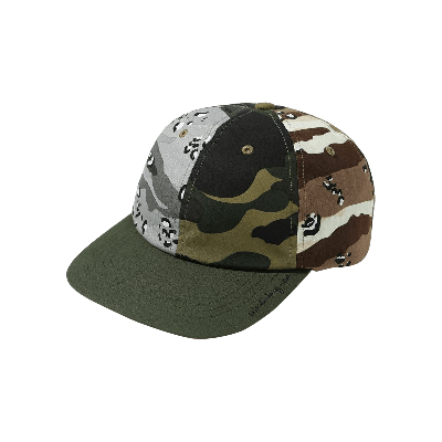 Pre-owned Bape Mad Shark Crazy Camo Panel Cap 'multicolor' In Multi-color