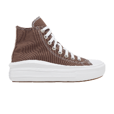 Pre-owned Converse Wmns Chuck Taylor All Star Move Platform High 'seasonal Color - Brazil Nut' In Brown