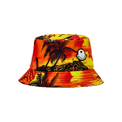 Pre-owned Moncler Genius X Palm Angels Hat 'orange/multicolor'
