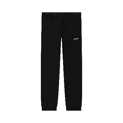 Pre-owned Off-white Wave Diag Slim Sweatpant 'black/white'