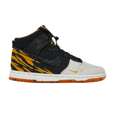 Pre-owned Nike Dunk High Premium 'god Of Wealth' In Black