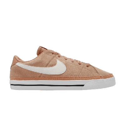 Pre-owned Nike Court Legacy Suede 'light Cognac' In Brown