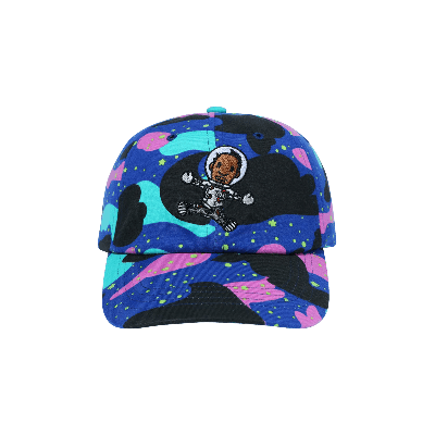 Pre-owned Bape X Kid Cudi Panel Cap 'navy' In Multi-color