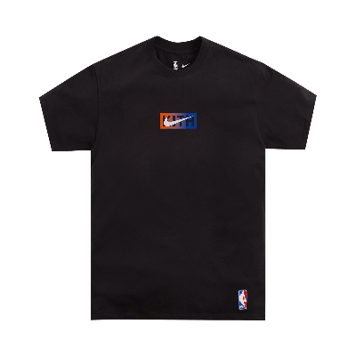 Pre-owned Kith & Nike For New York Knicks Tee Bx 'black'