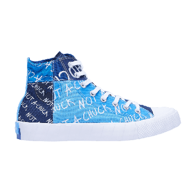 Pre-owned Converse Unt1tl3d High 'not A Chuck - University Blue'