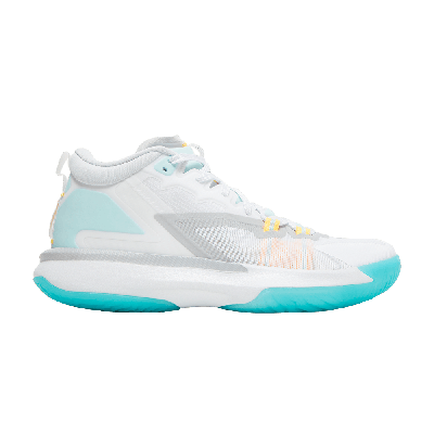 Pre-owned Air Jordan Jordan Zion 1 'white Dynamic Turquoise'