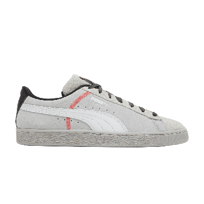 Pre-owned Puma Staple X Suede 'create From Division' In White