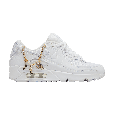 Pre-owned Nike Wmns Air Max 90 Premium 'lucky Charms' In White