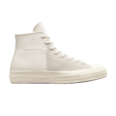 Pre-owned Converse Chuck 70 Crafted Mixed Material High 'egret' In Cream