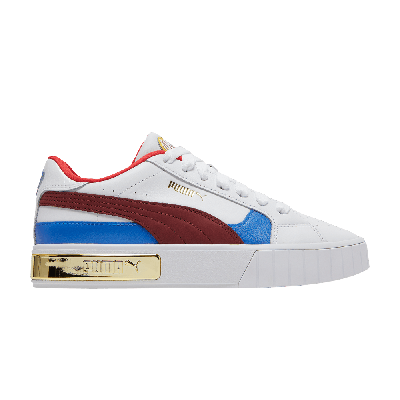 Pre-owned Puma Dc Comics X Wmns Cali Star 'wonder Woman' In White