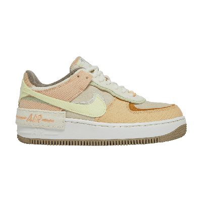 Pre-owned Nike Wmns Air Force 1 Shadow 'on The Bright Side' In Cream