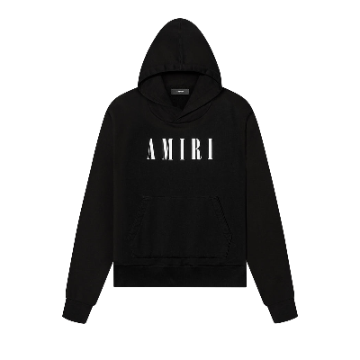 Pre-owned Amiri Core Logo Hoodie 'black'