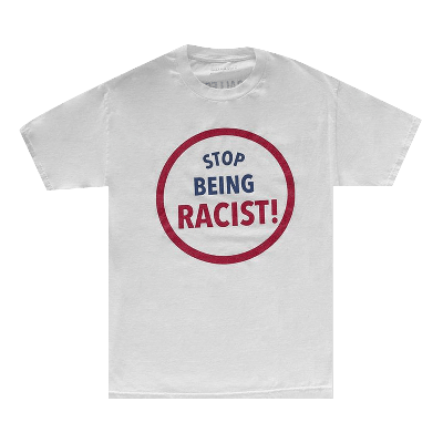 Pre-owned Gallery Dept. Stop Being Racist Tee 'white'