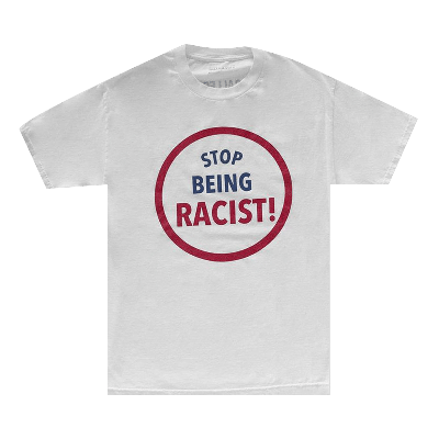 Gallery Dept. Stop Being Racist Tee 'white'