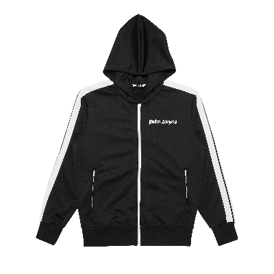 Pre-owned Palm Angels Track Hoody 'black/white'
