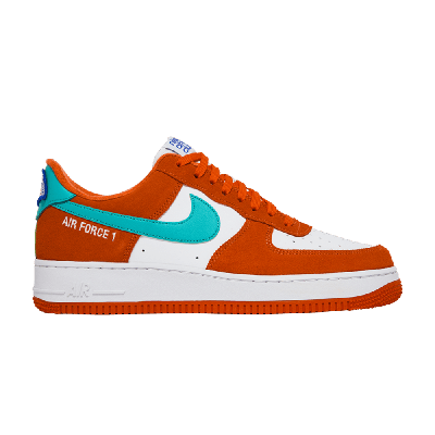 Pre-owned Nike Air Force 1 '07 Lv8 'athletic Club - Rush Orange Washed Teal'