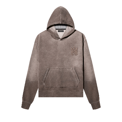 Pre-owned Amiri Tonal Ma Hoodie 'brown'