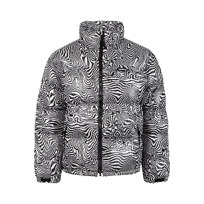 Pre-owned Vetements Logo Zebra Puffer Jacket 'zebra Print' In Multi-color