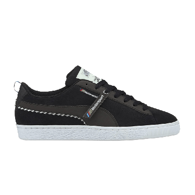 Pre-owned Puma Bmw Motorsport X Suede 21 'black'