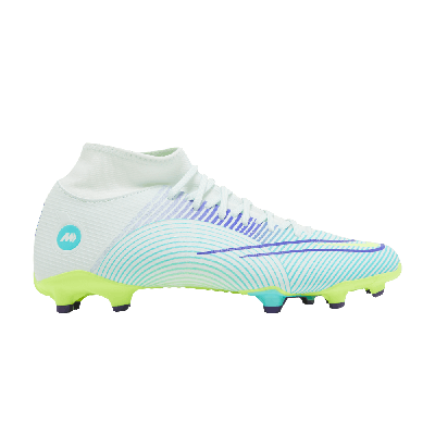 Pre-owned Nike Mercurial Superfly 8 Academy Mg 'dream Speed - Barely Green Electro Purple'