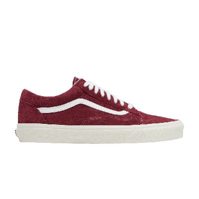 Pre-owned Vans Old Skool 'pig Suede - Pomegranate' In Red