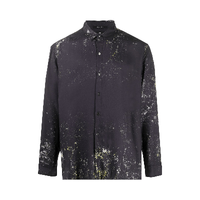 Pre-owned Ksubi Acid Painter Long-sleeve Shirt 'multicolor' In Multi-color
