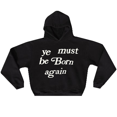 Pre-owned Cactus Plant Flea Market Born Again Hooded Sweatshirt 'black'