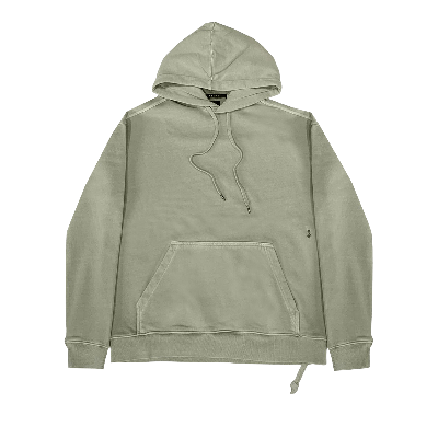 Pre-owned Ksubi 4 X 4 Biggie Hoodie Camp 'sage Green'