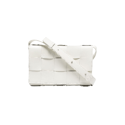 Pre-owned Bottega Veneta Cassette Bag 'white/silver'