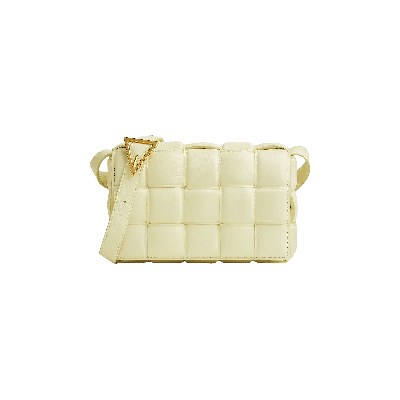 Pre-owned Bottega Veneta Padded Cassette Bag 'washed Zest' In Yellow