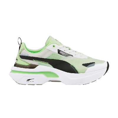 Pre-owned Puma Wmns Kosmo Rider 'new Realities' In Green