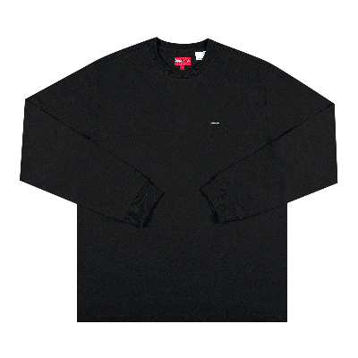 Pre-owned Supreme Small Box Long-sleeve Tee 'black'