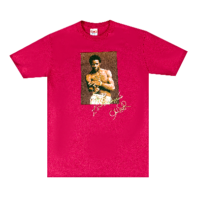 Pre-owned Supreme Al Green Tee 'magenta' In Pink