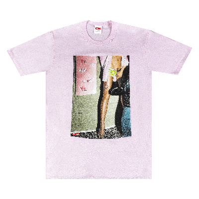 Pre-owned Supreme Model Tee 'light Pink'
