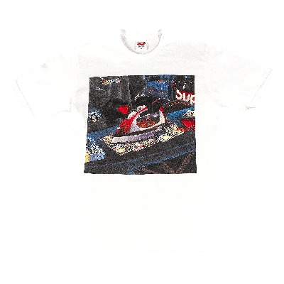 Pre-owned Supreme Kids'  Gas Tee 'white'