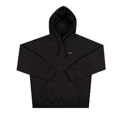 Pre-owned Supreme Small Box Hooded Sweatshirt 'black'